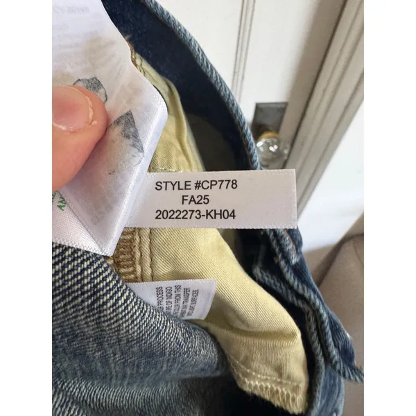 J.Crew‎ nipped straight rigid high rise jean size 26 - Image 9