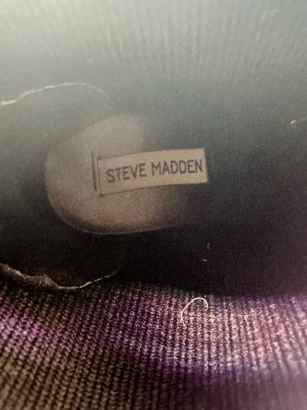 Steve Madden Black Chunky Chelsea Ankle Boots - Image 11