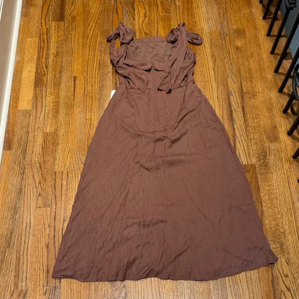 altar’d state brown midi dress - Image 6