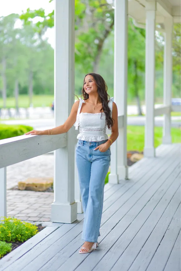 Princess Polly Top White - Image 2