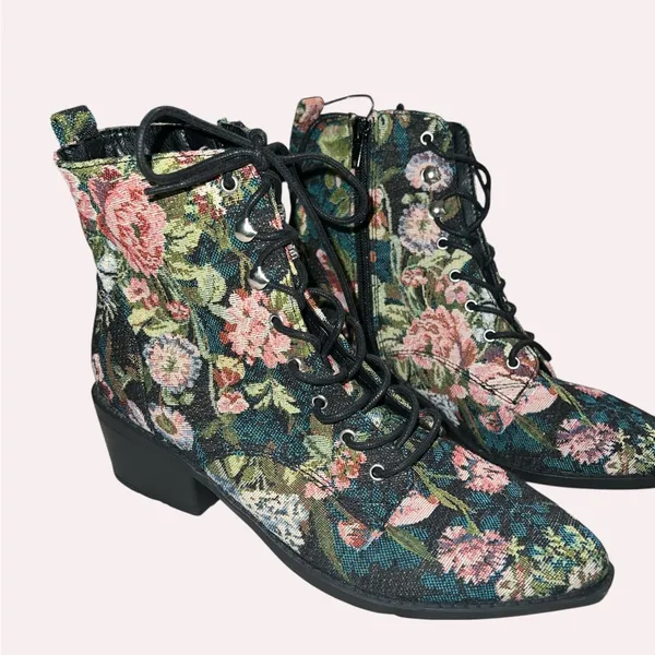Indigo rd. Floral Ankle Boots - Image 6