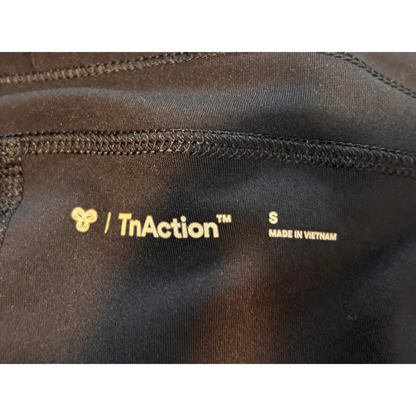 TnAction Women Skort S Black Pleated Athletic Tennis Skirt Sporty Athleisure - Image 5
