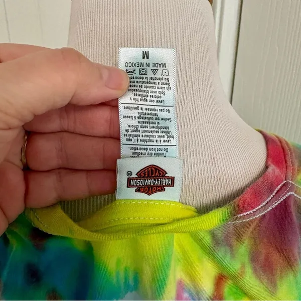 Harley Davidson Tie Dye Tee Bloomington C4* - Image 7