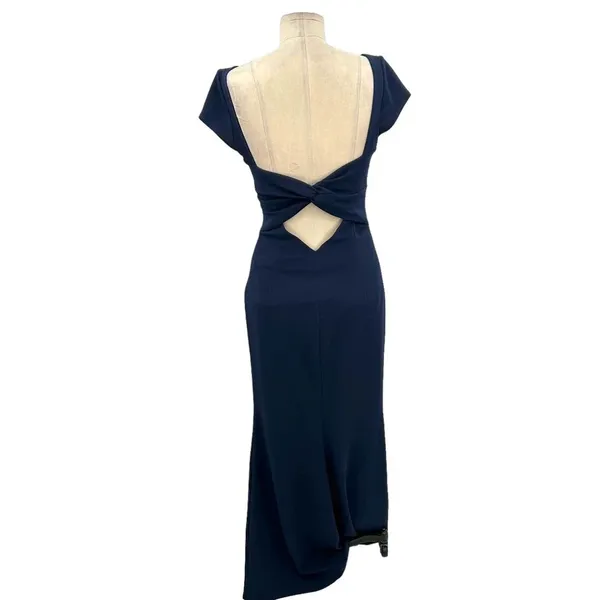 Katie May x BHLDN Madison Maxi Long Dress in Navy Blue‎ Size 6 - Image 8