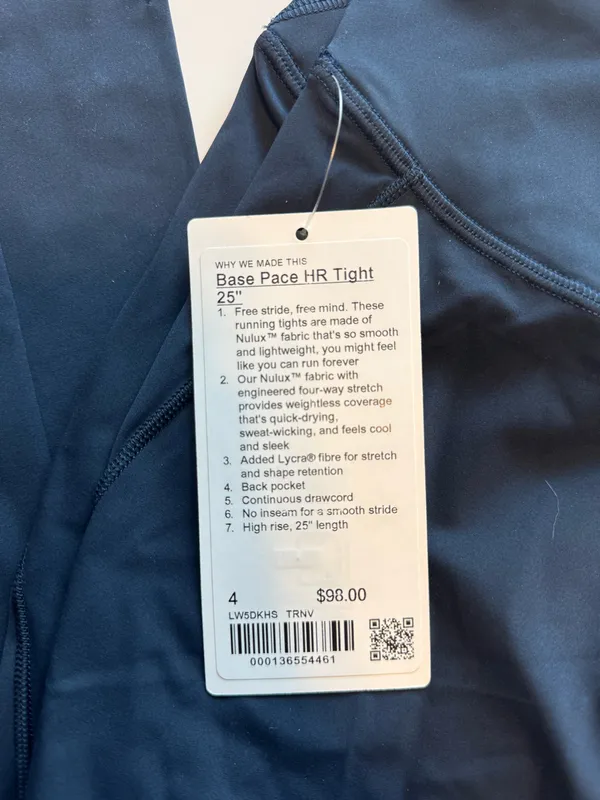 Lululemon Navy Blue Leggings 4 - Image 4