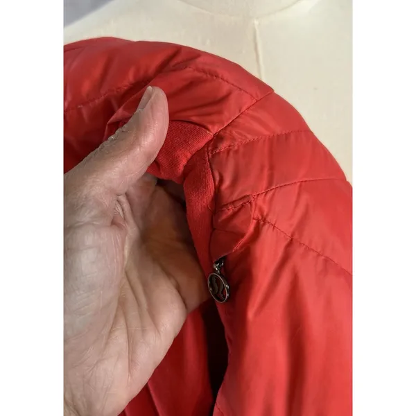 Lululemon What The Fluff Puffer Jacket Womens Red Rare Size 4 6 - Image 10