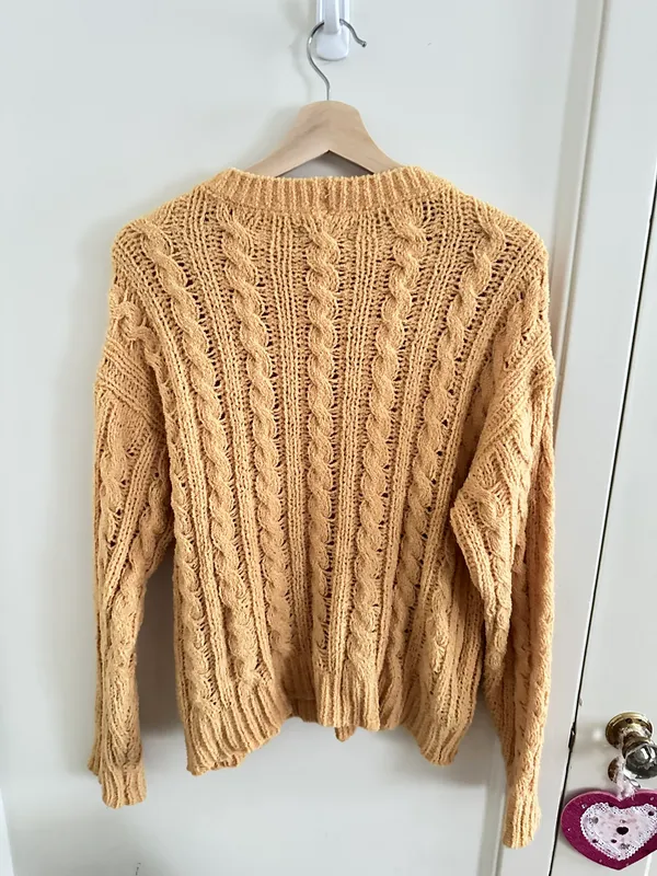 American Eagle Impossibly Soft Cable Knit Sweater - Image 8