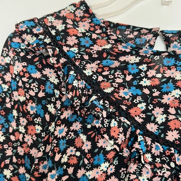 Madewell‎ Ruffle-Yoke Prairie Top in Spring Prairie Xs - Image 5
