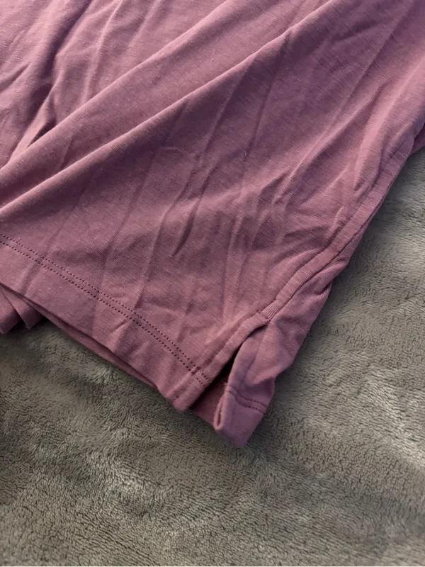 lululemon athletica Classic-Fit Cotton-Blend Long Sleeve VLVD 10 in Velvet Dust - Image 3