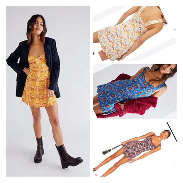 Free people Sasha Mini Dress size L - Image 6