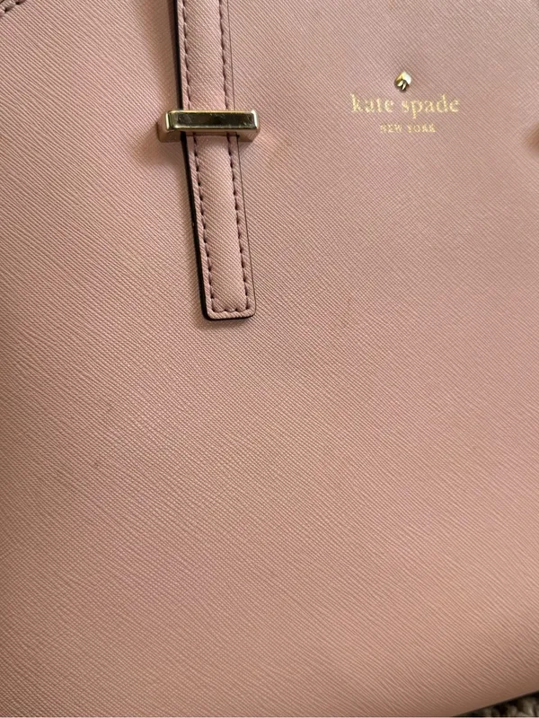kate spade Pink Saffiano Dome Satchel - Image 3
