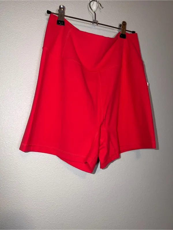 Free people movement never better bike shorts NWT grapefruit $48 XL - Image 2