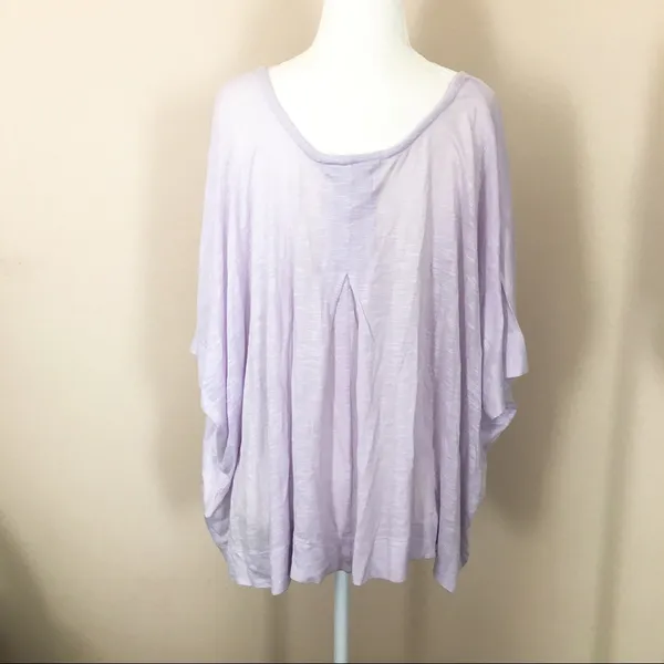 Anthropologie purple lilac A line domain top - Image 3