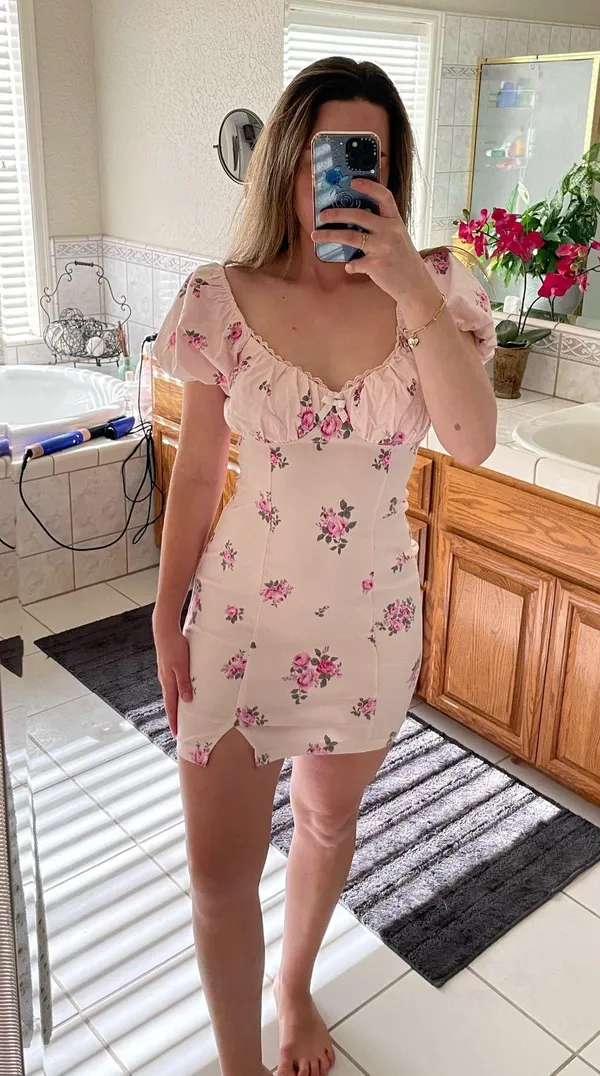 Altard state floral mini dress - Image 2