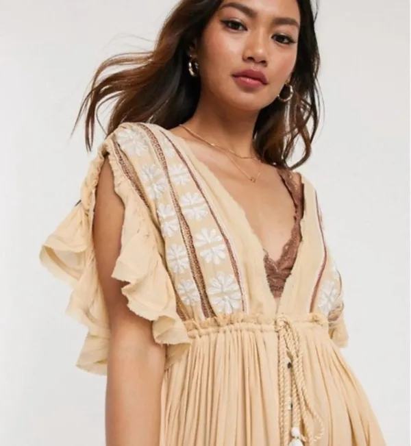 Free People Will Wait For You Midi Dress - Image 7