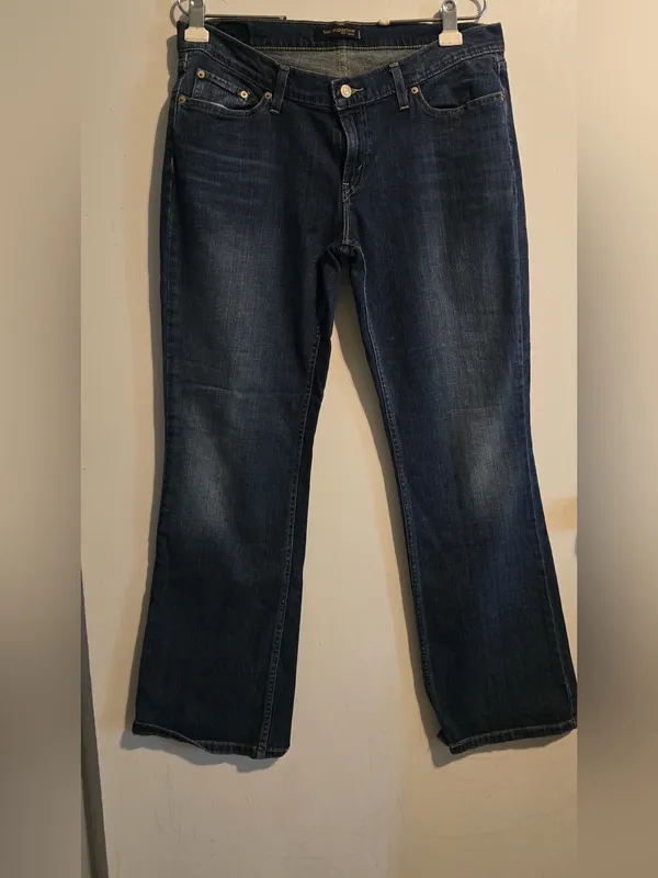 Levi's Dark Indigo Straight Leg Jeans - Women's - Image 5