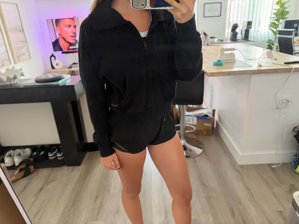 Aritzia TNA Sweatfleece Terry Fleece Boyfriend Fit - Image 2