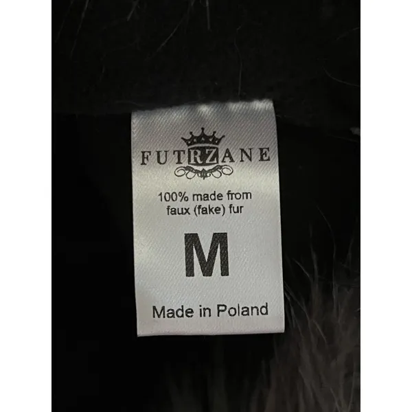 FutrZane Hat Beret Womens Medium Faux Fur Handmade Europe Polyester - Image 6