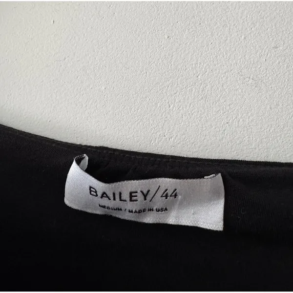 Bailey 44‎ Black and White Knit Off the Shoulder Top - Image 4