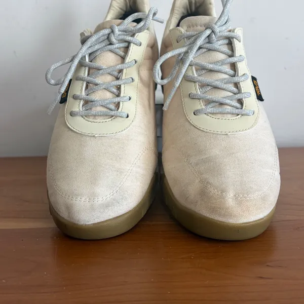 Teva Canyonview Low RP Women 7 Cream Tan Outdoor Hiking Sneakers 1124040 - Image 4