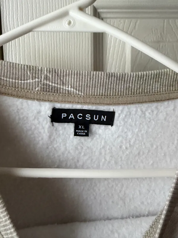 Pacsun Tree Camo‎ Crew Neck Sweatshirt Size XL - Image 3