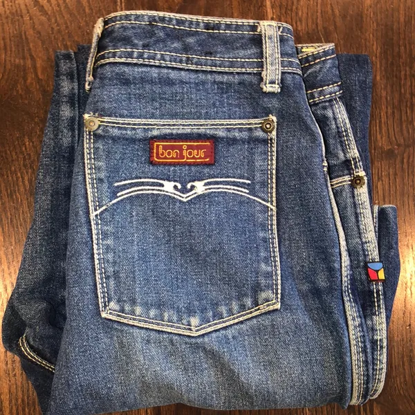 Bonjour vintage jeans size 11/12 - Image 10