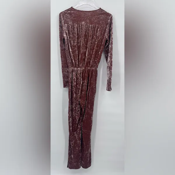 We Are HAH HOT AS HELL Revolve Jump On It Velvet Jumpsuit M NWT‎ $298 - Image 3