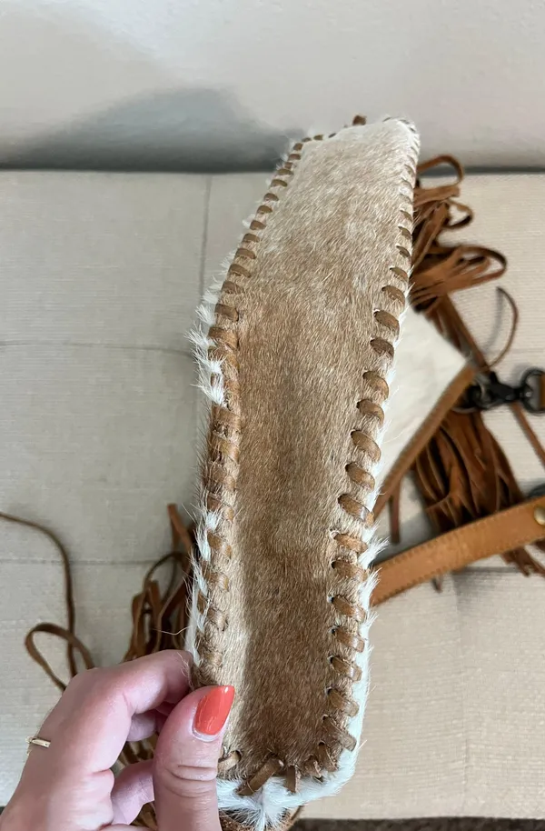 Myra Bags Cowhide Cross Body Purse - Image 4