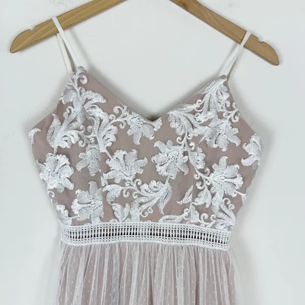 Lulu's Elenora White Embroidered Maxi Dress - Image 7