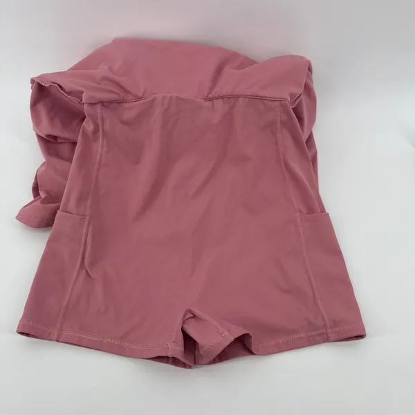 NEW IUGA Pink Tennis Dress with Built-in Shorts and Pockets Small Halter‎ Back - Image 9