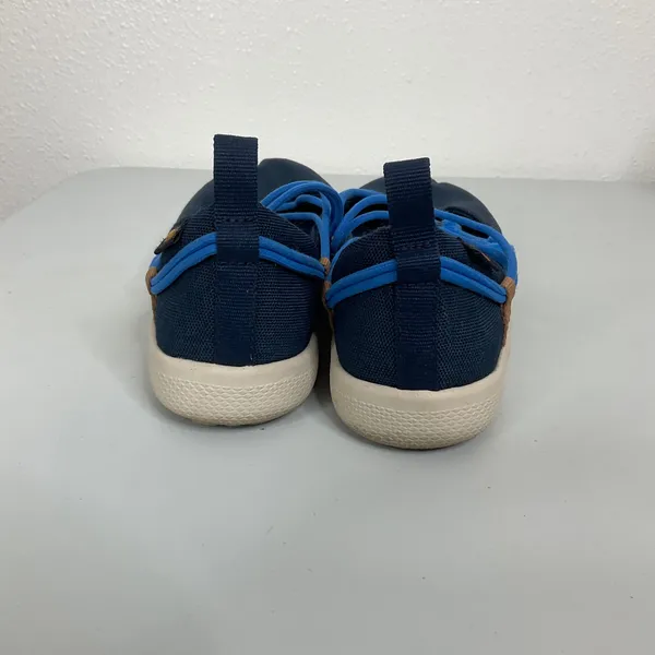 Teva Voya Infinity Mary Jane‎ Navy Blue Mesh Bungee Strap Flats 1106869 Womens 8 - Image 4
