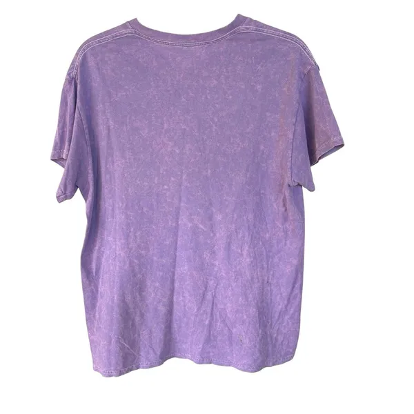 Betty Boop Purple Acid Wash Graphic T-Shirt Old School Cartoon Small - Image 5