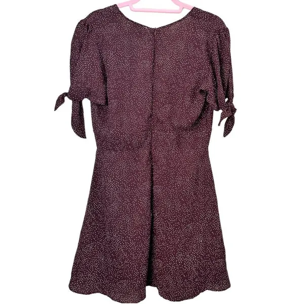 Urban Outfitters Blu Pepper Brown Polka Dot Dress Size Large - Image 9