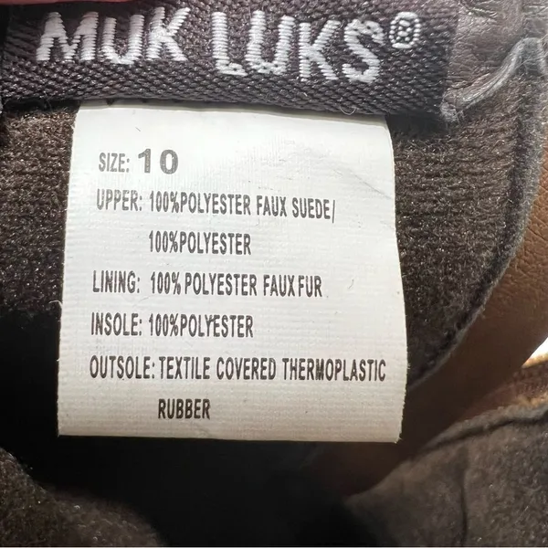 Muk Luks Nola brown:suede vegan boho patchwork heeled boots - Image 7