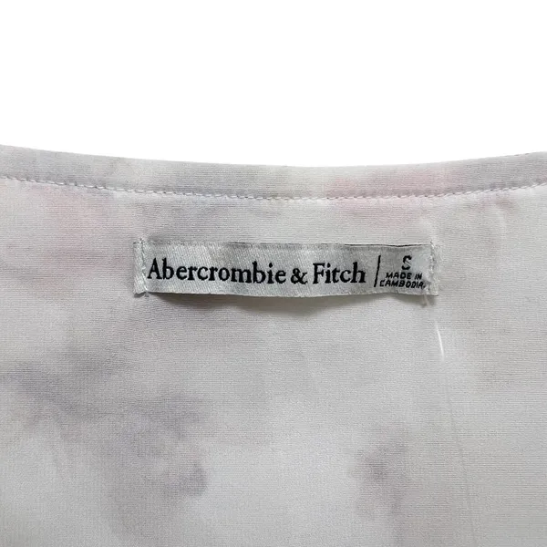 Abercrombie & Fitch Women’s Crop Top Blouse Palm Beach Koket Cottagecore Size S - Image 7