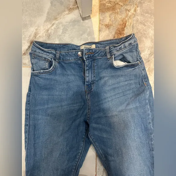Style & Co. Blue Straight Leg Jeans - Image 4