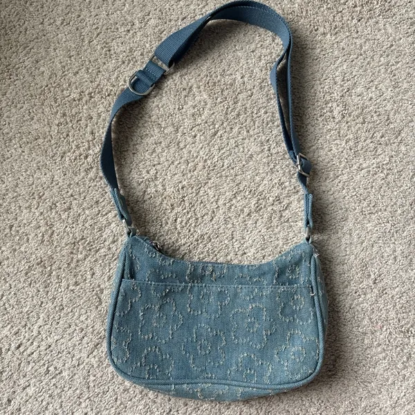 Wild Fable Blue Mini Bag Crescent Style - Image 2