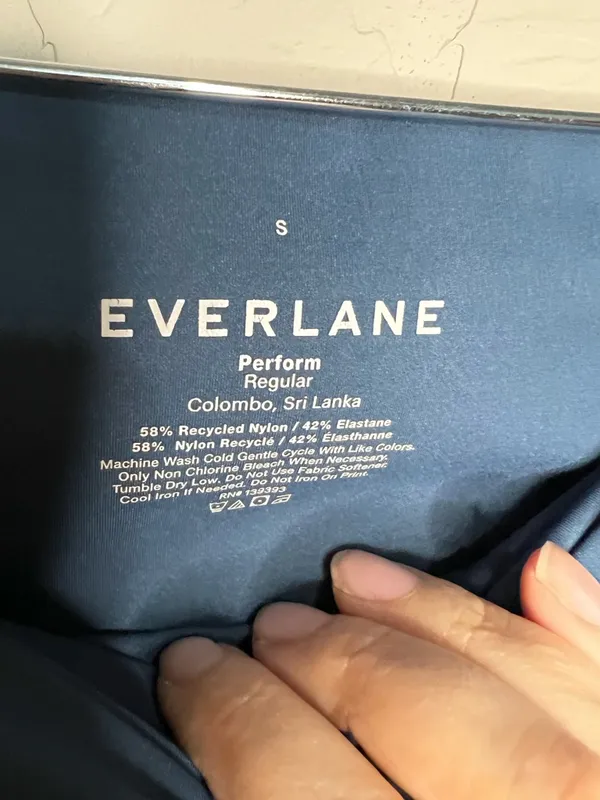 Everlane The Perform‎ Atlantic Blue Athletic High Rise Leggings - Image 6