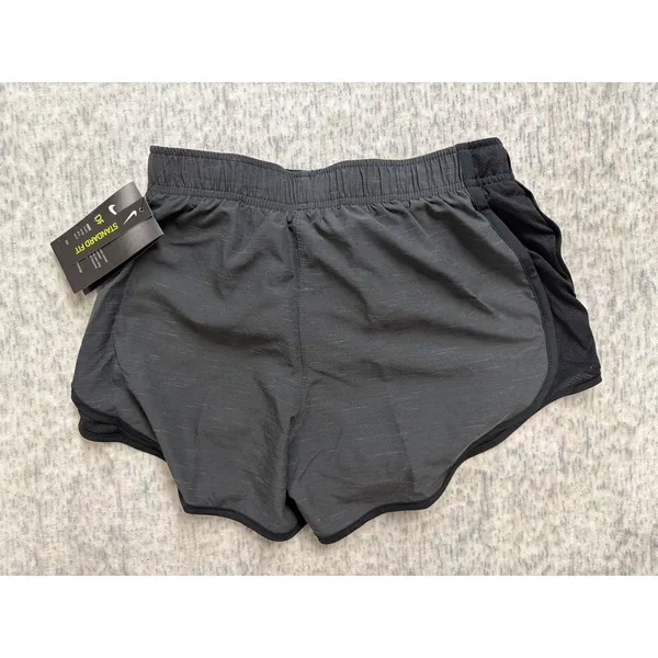 Nike Womens Dri-FIT Running‎ Shorts Charcoal Grey Space Dye DB4487-083 XS NWT - Image 3