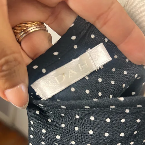 INDAH Polka Dot Mini Dress - Image 5