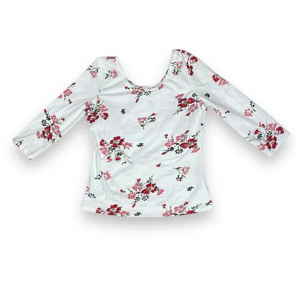 Rebecca Taylor Marguerite Floral Jersey Tee‎ - Image 6