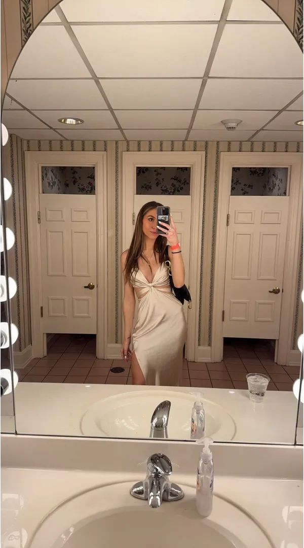Champagne Midi Dress - Image 4