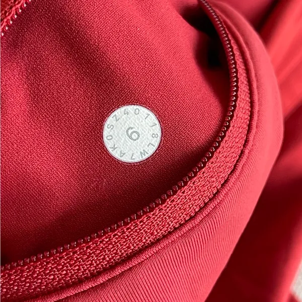 Lululemon Run Times Short II *4" Persian Red Size 6 - Image 8