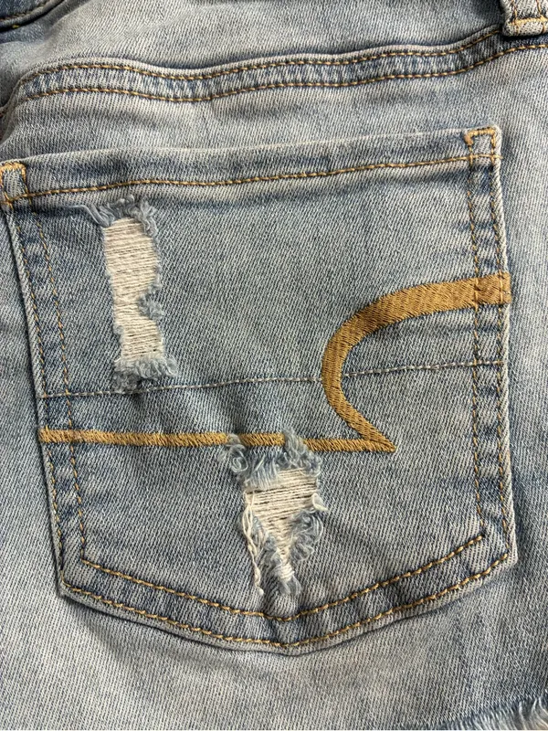 American Eagle Outfitters AEO NE(X)T LEVEL STRETCH X Shortie Shorts Worn Once - Image 3