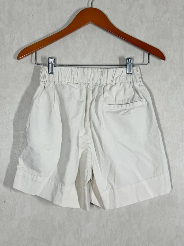 Everlane Women’s Organic Cotton The Easy Shorts Pull On Canvas in Ivory S - Image 6