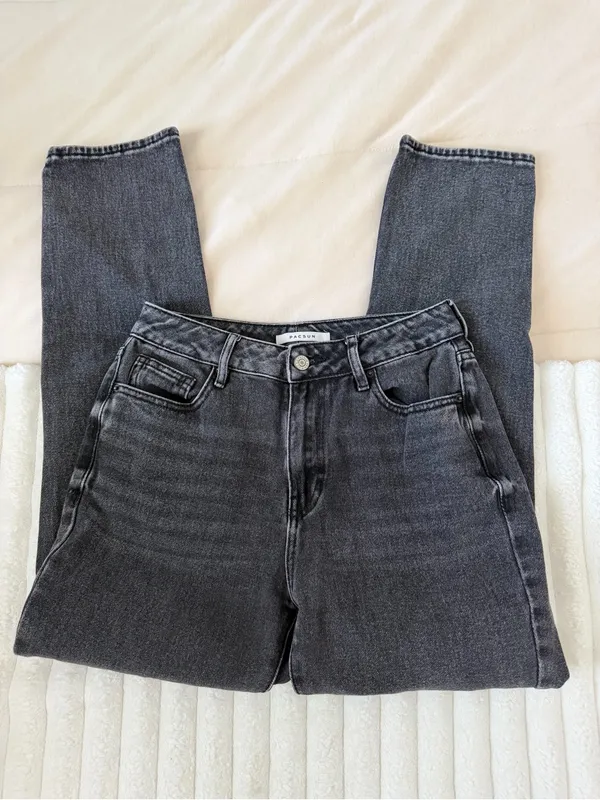 Pacsun High-Rise Black Mom Jeans - Image 2
