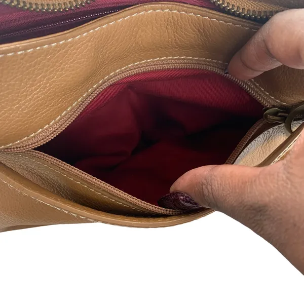Cole Haan Tan Leather Shoulder Bag - Image 9