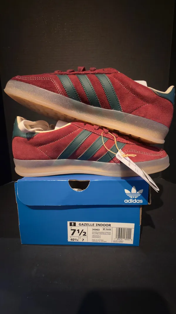 Adidas Gazelle Indoor Gucci colorway size 7.5M/8.5W - Image 2
