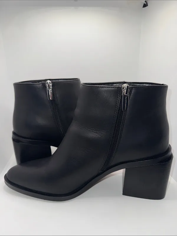 Vince Camuto Kelmi Ankle Boots Black Leather Women’s 8 - Image 4