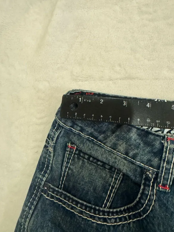 Ninth Hall Idle Cougar Snake Denim Jeans Blue Size 0 - Image 6